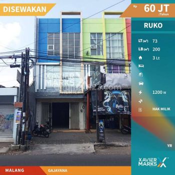 L013 Ruko Disewakan 0 Jalan Raya Gajayana Lokasi Strategis Poll