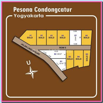 Jual Tanah Condongcatur Jogja, Dekat Kampus Fe Uii