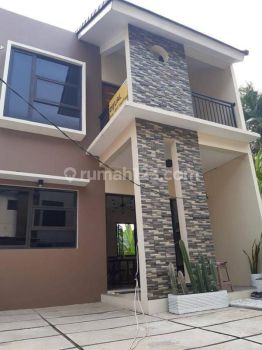 Dijual Cepat Rumah Gaya Minimalis Hadap Timur Dalam Kluster Nyaman Dekat Stasiun