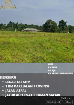 jual tanah nego di tempat