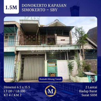 Rumah Bratang Binangun Dkt Pusat Kota Surabaya Baratajaya Ngagel Murah