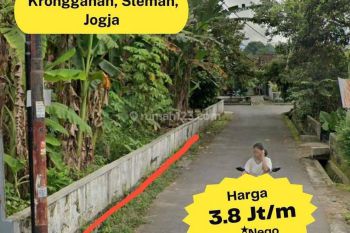 Dekat Rsa Ugm, Jual Tanah Murah Kronggahan Sleman