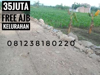 Tanah murah siap bangun