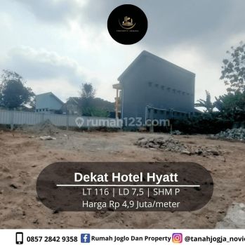 Sisa 1 Unit Aja Tanah Kavling Strategis Jalan Palagan Dekat Hyatt