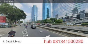 Tanah di jual jln Gatot Subroto Jakarta