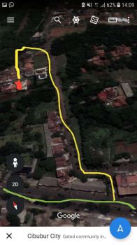 Di jual segera, tanah kavling di perumahan Cibubur City