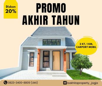 Di Jual Rumah Mura di Jogja 5 Menit ke Lapangan Kasihan