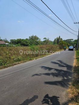 Cocok Untuk Usaha, Tanah Pekarangan Murah Sleman, Tepi Jalan