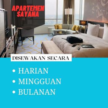 Sewa Harian Apartemen Sayana