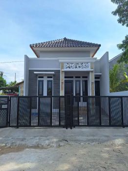 Rumah minimalis modern griya huma tanjung senang