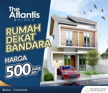 (RUMAH MODERN HARGA MERAKYAT DI COLOMADU DEKAT AURI)