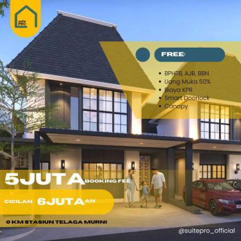 New Cluster Havana Breeze Rumah 2 Lantai Strategis Stasiun Cibitung