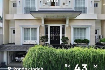 Rumah Mewah Pondok Indah Premium Area Akses Mudah Jalan Lebar Lokasi Rindang