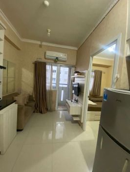 Disewakan the green pramuka city apartemen 2 kamar furnish tahunan