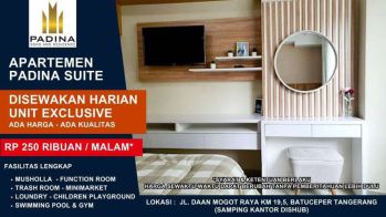 Disewakan Padina Apartemen Harian Exclusive
