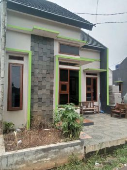 Rumah invest tinggi dekat pintu Toll cluster jalan luas