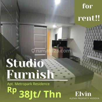 Apartement Studio Furnish di Kedoya kebon Jeruk