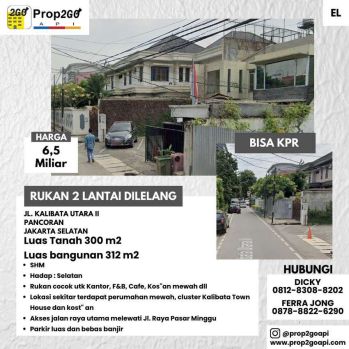 RUKAN 2 LANTAI DILELANG