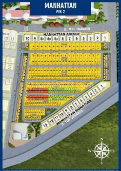 Kavling Manhattan Residence Uk 10x30 300sqm Pik 2, Utara Jakarta