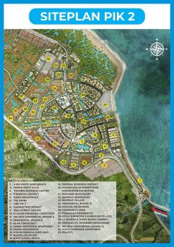 Kavling Tanah Pik2 Simprug Village uk 11 x27, Harga 27 jt/m2