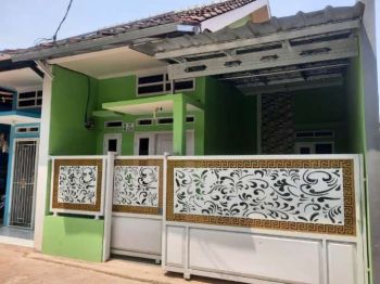 Rumah cluster bebas banjir dekat stasiun depok
