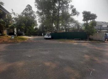 Jual. Cepat BU Kavling Cakep Kotak Hoek Sutera Narada Alam Sutera