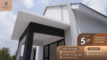 Jual Murah Rumah SHM Model Istimewa dalam Ringroad di Pusat Kota Jogja