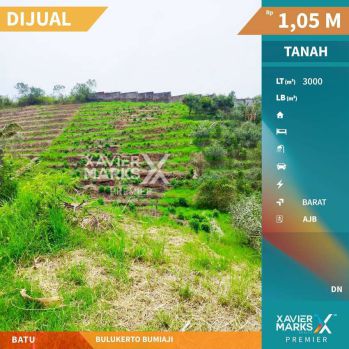 Dijual Tanah Luas di Bulukerto Bumiaji Kota Batu