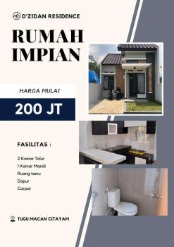 DIJUAL RUMAH IMPIAN ANDA