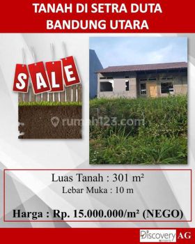 Tanah di Setra Duta Bandung Utara