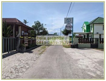 Tanah Dijual di Yogyakarta Jl Damai, View Sawah Kawasan Villa