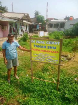 Dijual cepat Tanah 212m2