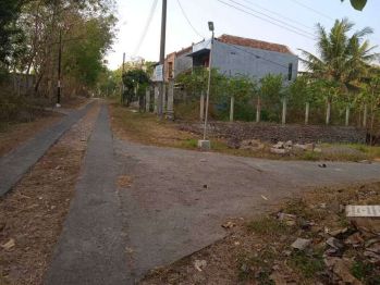 Tanah Siap Bangun Desa Wisata Krebet Pajangan