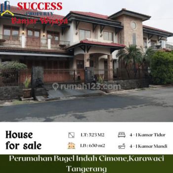 Rumah Dijual,perumahan Bugel Indah Cimone,karawaci Tangerang