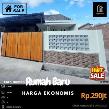 Rumah Cluster Murah Tengah Kota Solo