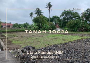Tanah Utara Kampus UGM, Jalan Kaliurang: Siap Akad Notaris