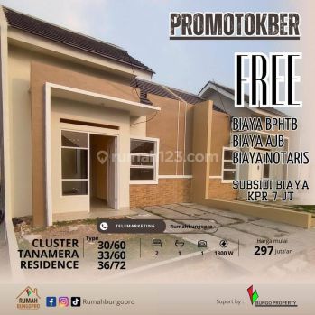 Rumah 1 lantai free DP area bandara soetta