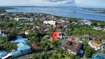 Tanah Nusa Dua Pemandangan Laut Dekat Pintu Tol Nusa Dua