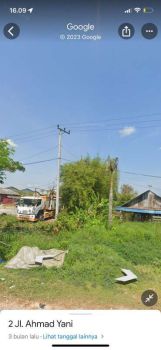 dijual tanah jalan A.yani