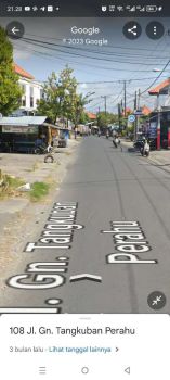 Dijual tanah 5 are,pinggir jalan utama GnTangkuban perahu dkt Kuta