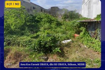 Tanah Rungkut Mejoyo Surabaya Timur SHM Strategis Dkt Ubaya Merr Tenggilis