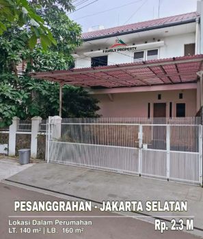 BRAND NEW Rumah Bagus Terawat di Pesanggrahan,VETERAN.siap huni.bs kpr