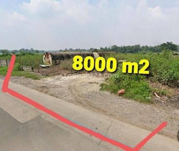 Lahan 8000 m2 untuk Pergudangan dan Industri Legok Tangerang