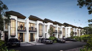Perumahan Baru 2lt di cibubur dp 0% Design Mewah Kekinian