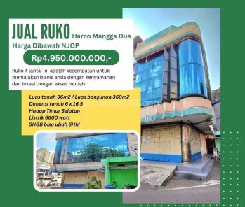 Ruko Hoek Harco Mangga Dua