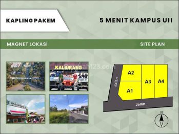 Free Balik Nama, Utara Kampus Uii Yogyakarta Bisa Cicil