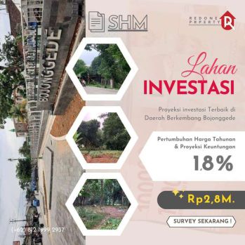 Tanah Strategis Tajurhalang BOGOR