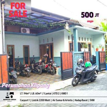 rumah siap huni di klipang dekat RSUD dan dekat unimus semarang timur