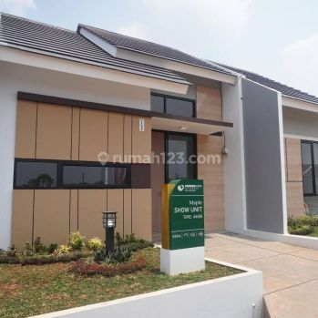 Rumah siap huni cantik lengkap dengan canopy di cileungsi