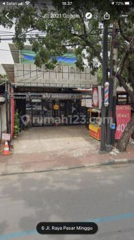 Disewakan Ruko di Jalan Raya Pasar Minggu Jakarta Selatan